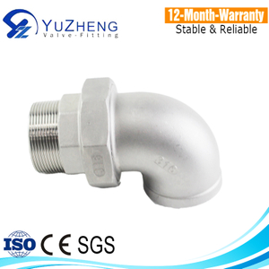 Stainless Steel Union with Elbow