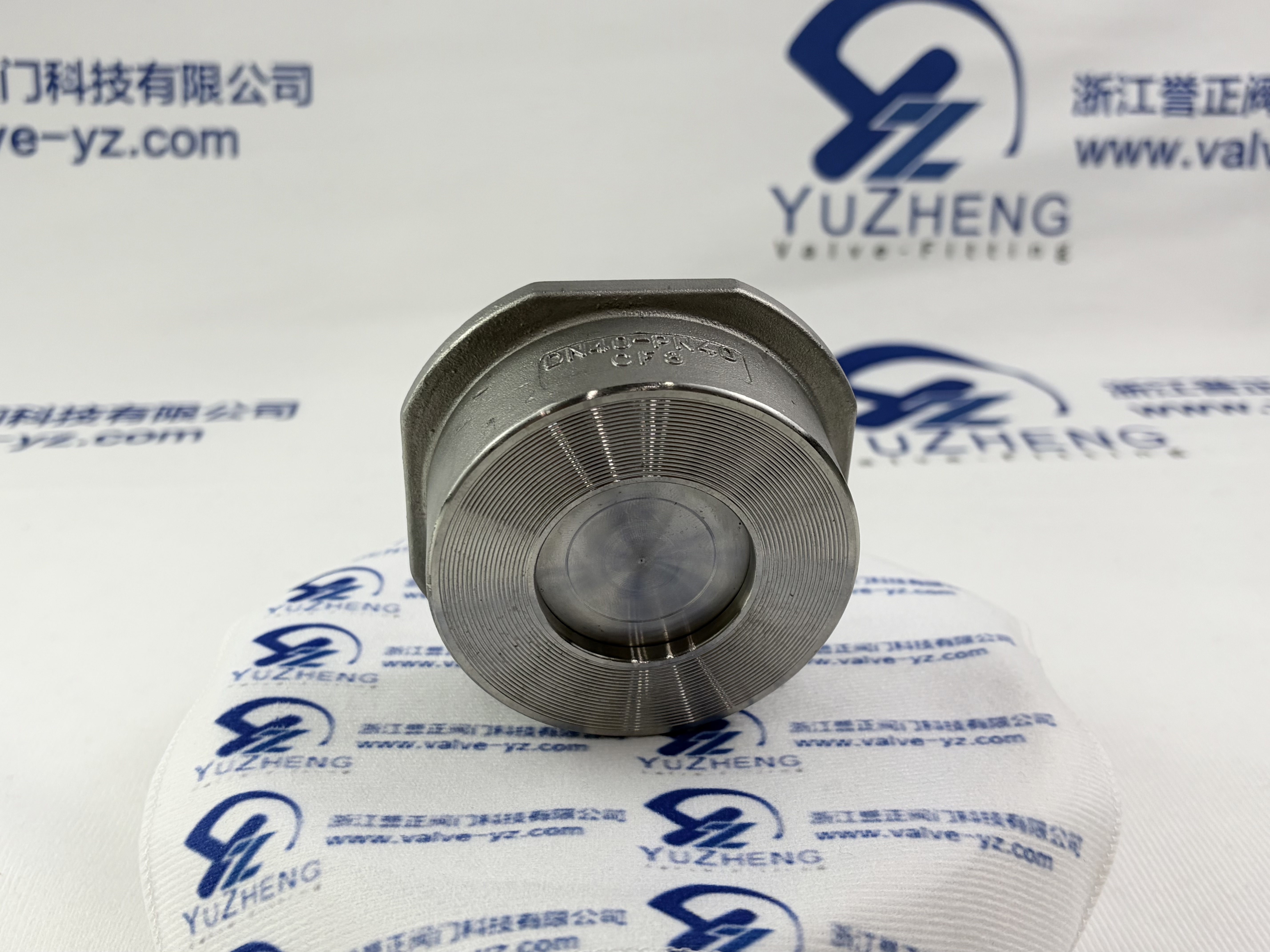 DIN H71W Stainless Steel Disc Type Wafer Four-corner Check Valve