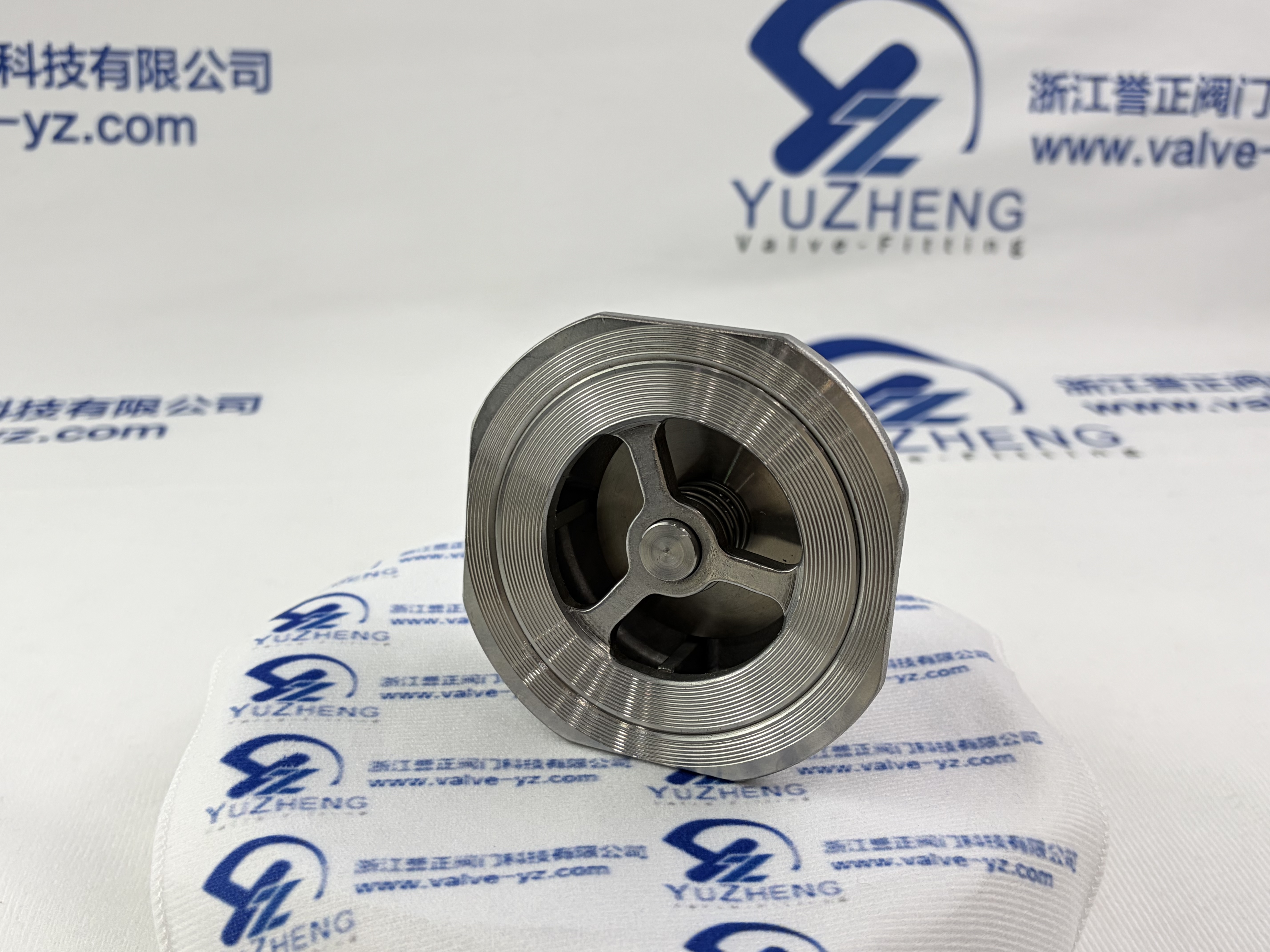DIN H71W Stainless Steel Disc Type Wafer Four-corner Check Valve